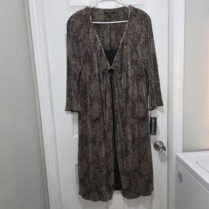 Connected Apparel Layered Slip Dress